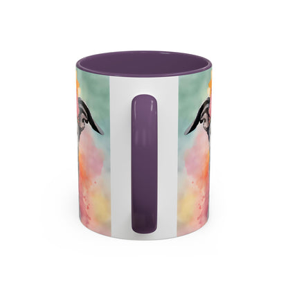Greyhound 03 Accent Coffee Mug - Dog Lover Gift