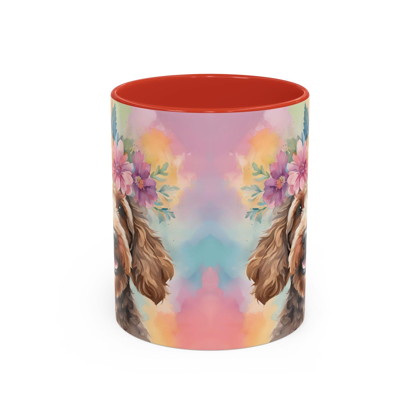 Cockapoo 01 Accent Coffee Mug - Dog Lover Gift