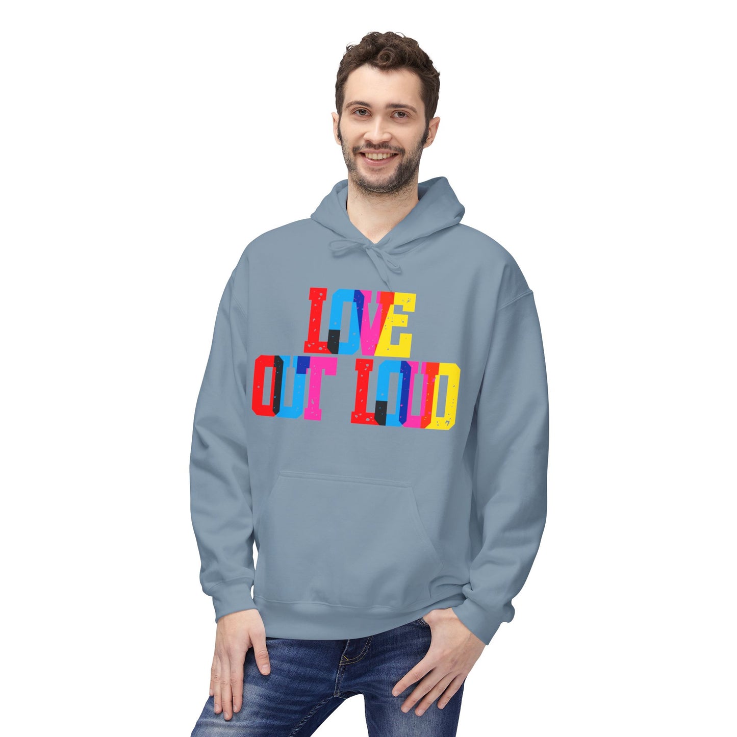 Love Out Loud Unisex Valentines Hoodie