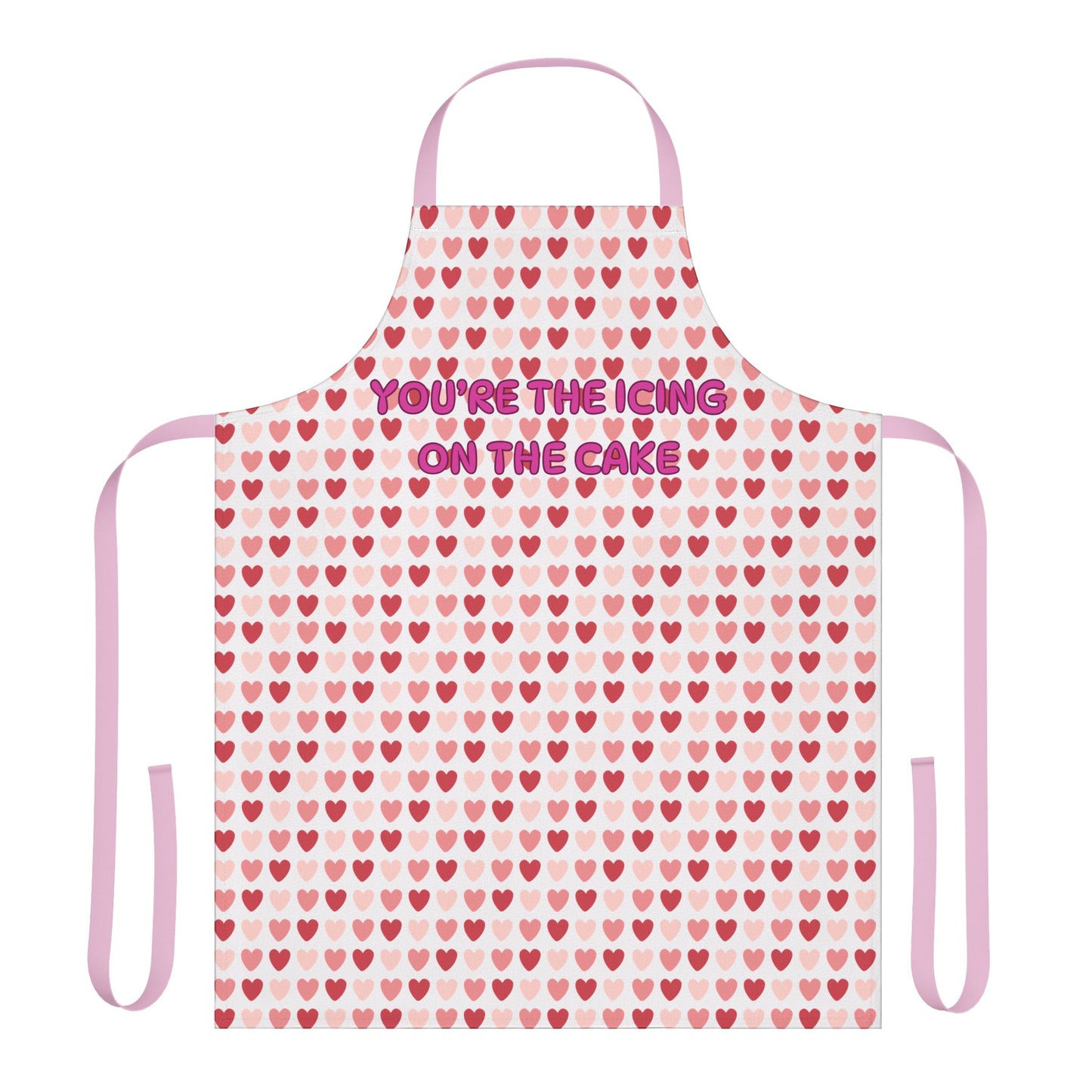 You're The Icing On The Cake  Valentines Apron, 5-Color Straps