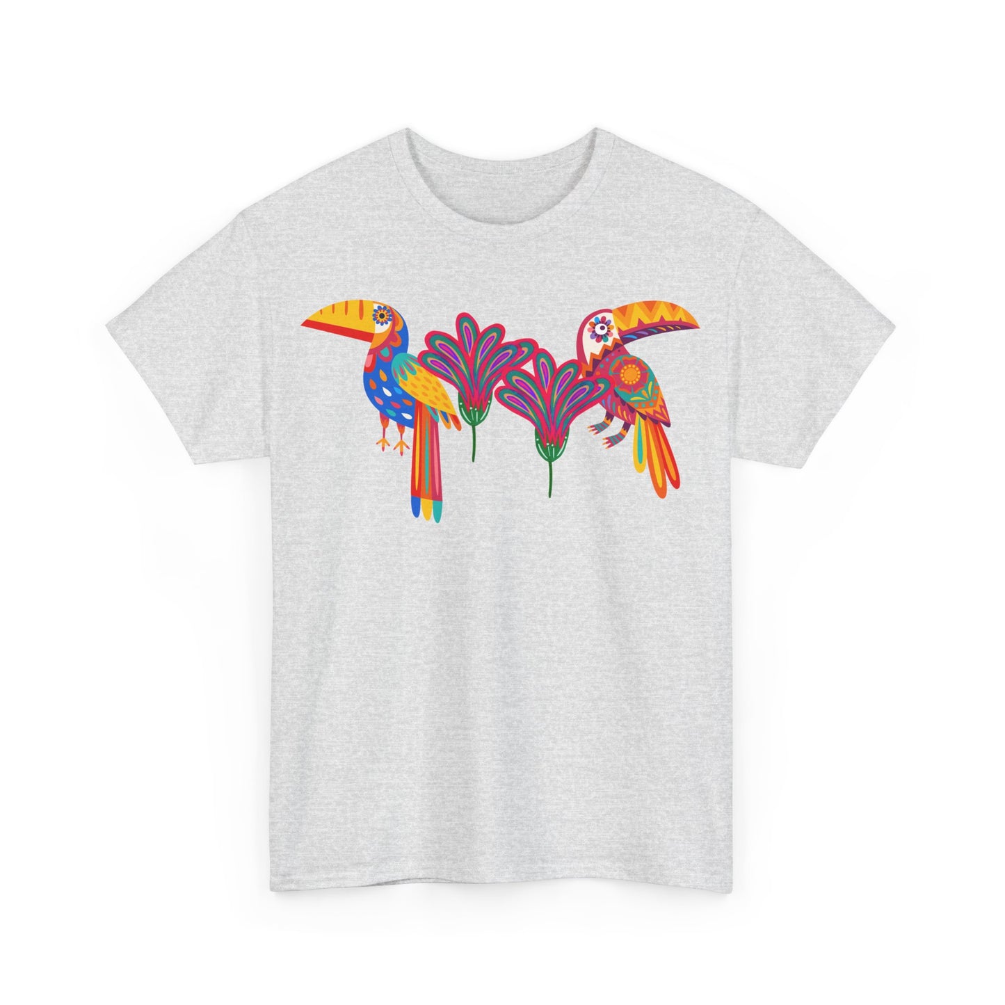 Jazzy birds 11 Unisex Heavy Cotton Tee