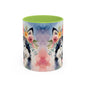Husky 03 Accent Coffee Mug - Dog Lover Gift