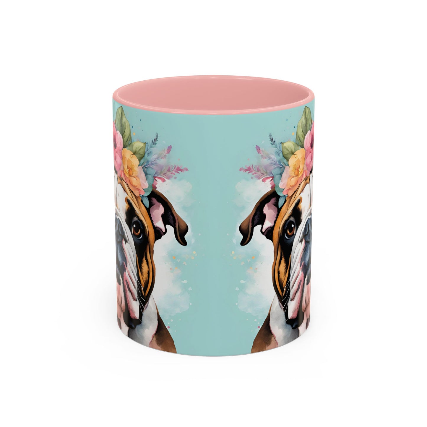British Bulldog 02 Accent Coffee Mug - Dog Lover Gift