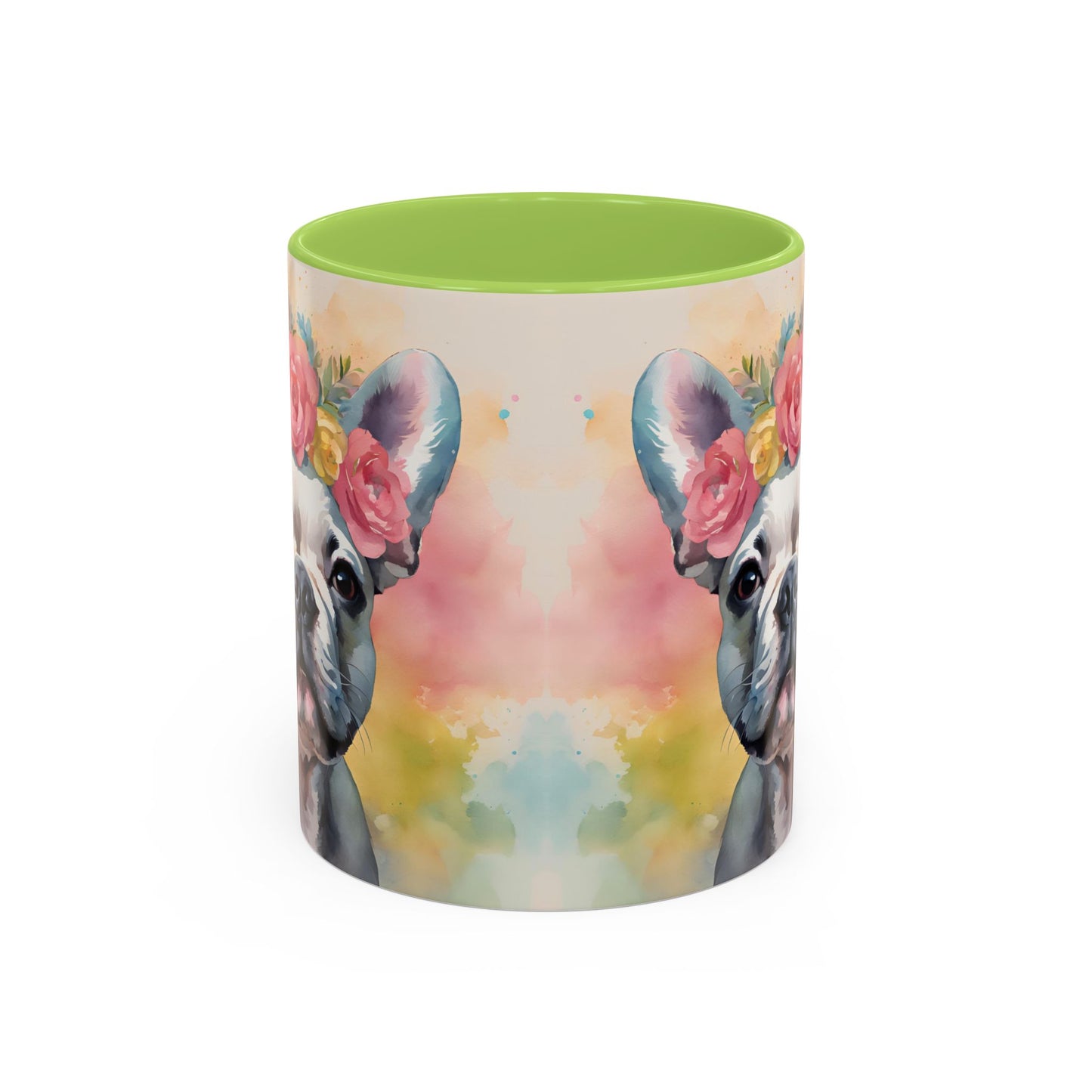 French Bulldog 04 Accent Coffee Mug - Dog Lover Gift