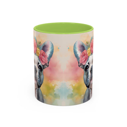 French Bulldog 04 Accent Coffee Mug - Dog Lover Gift