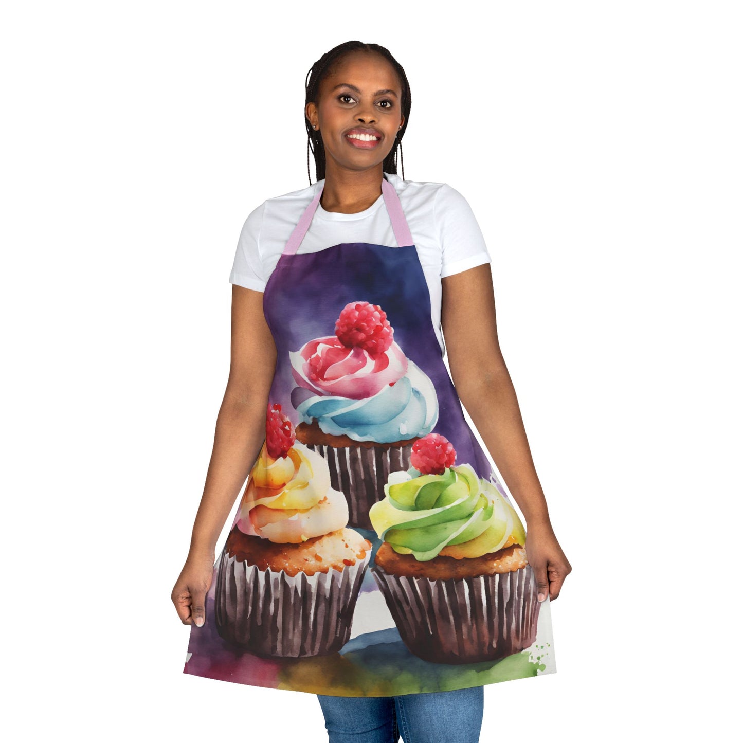 Cupcake 03 Baking Lovers 5-Color Straps Kitchen Wear
