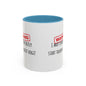 Warning I May Talk Dogs Accent Coffee Mug (11oz)