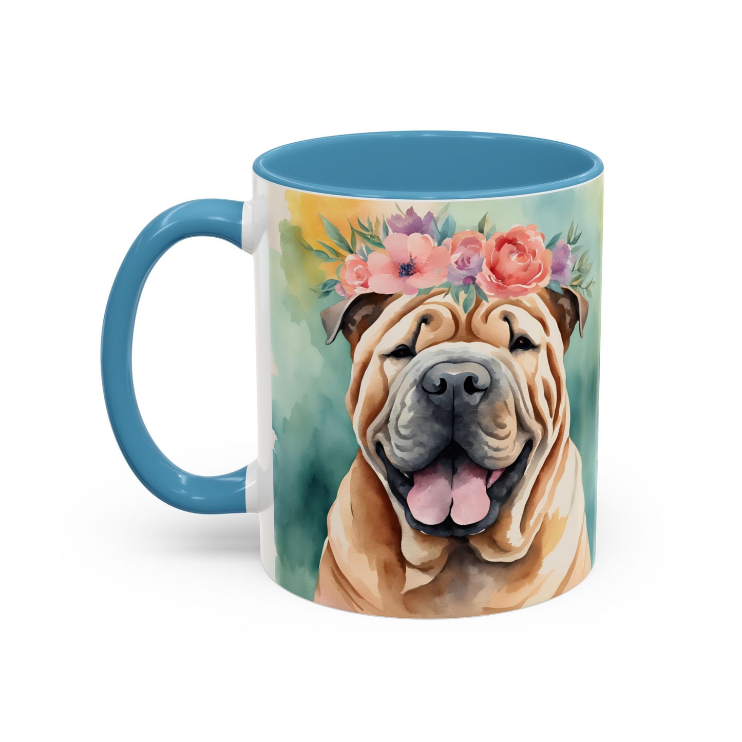 Shar Pei 01 Accent Coffee Mug - Dog Lover Gift