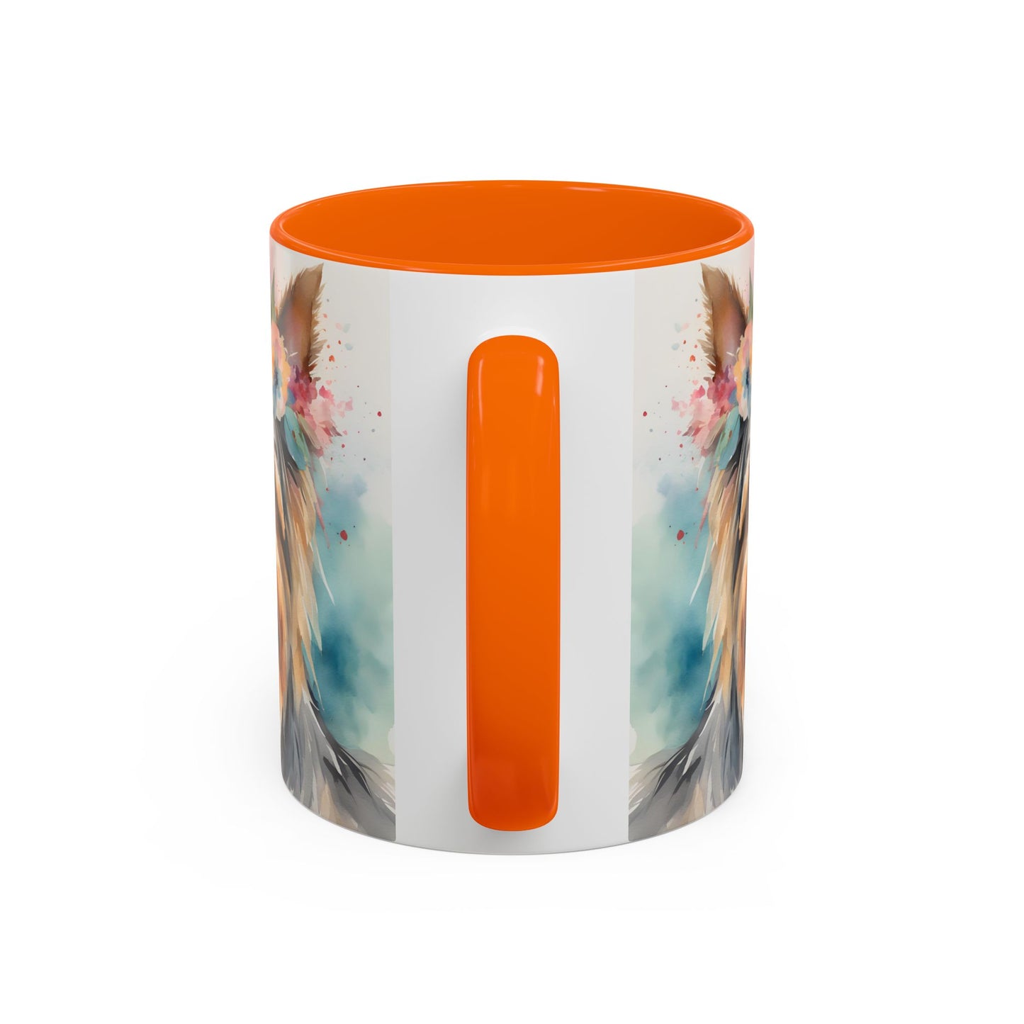Yorkshire Terrier 04 Accent Coffee Mug - Dog Lover Gift