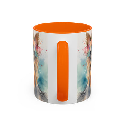 Yorkshire Terrier 04 Accent Coffee Mug - Dog Lover Gift