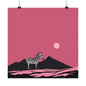 Lone Collection Zebra 16 Matte Square Posters