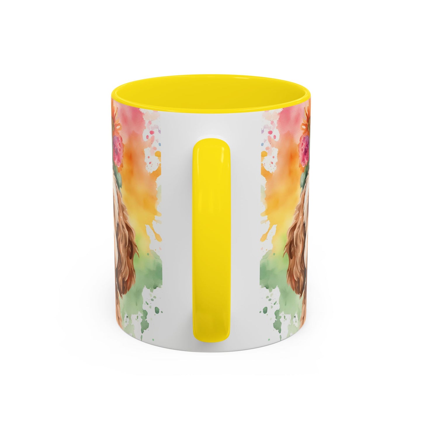 Cockapoo 03 Accent Coffee Mug - Dog Lover Gift