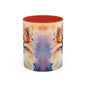 Pomeranian 04 Accent Coffee Mug - Dog Lover Gift