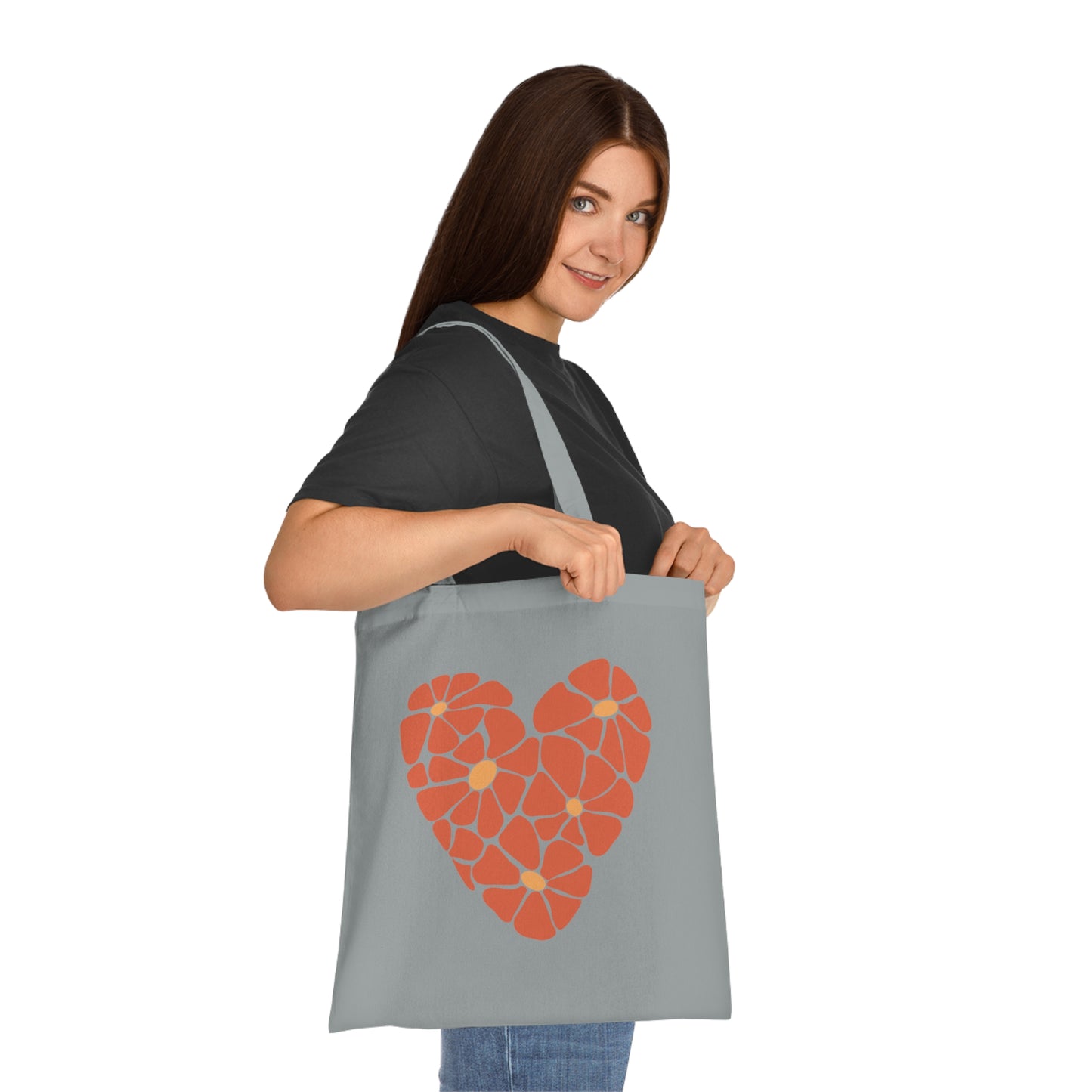Abstract flowers 19 Cotton Tote