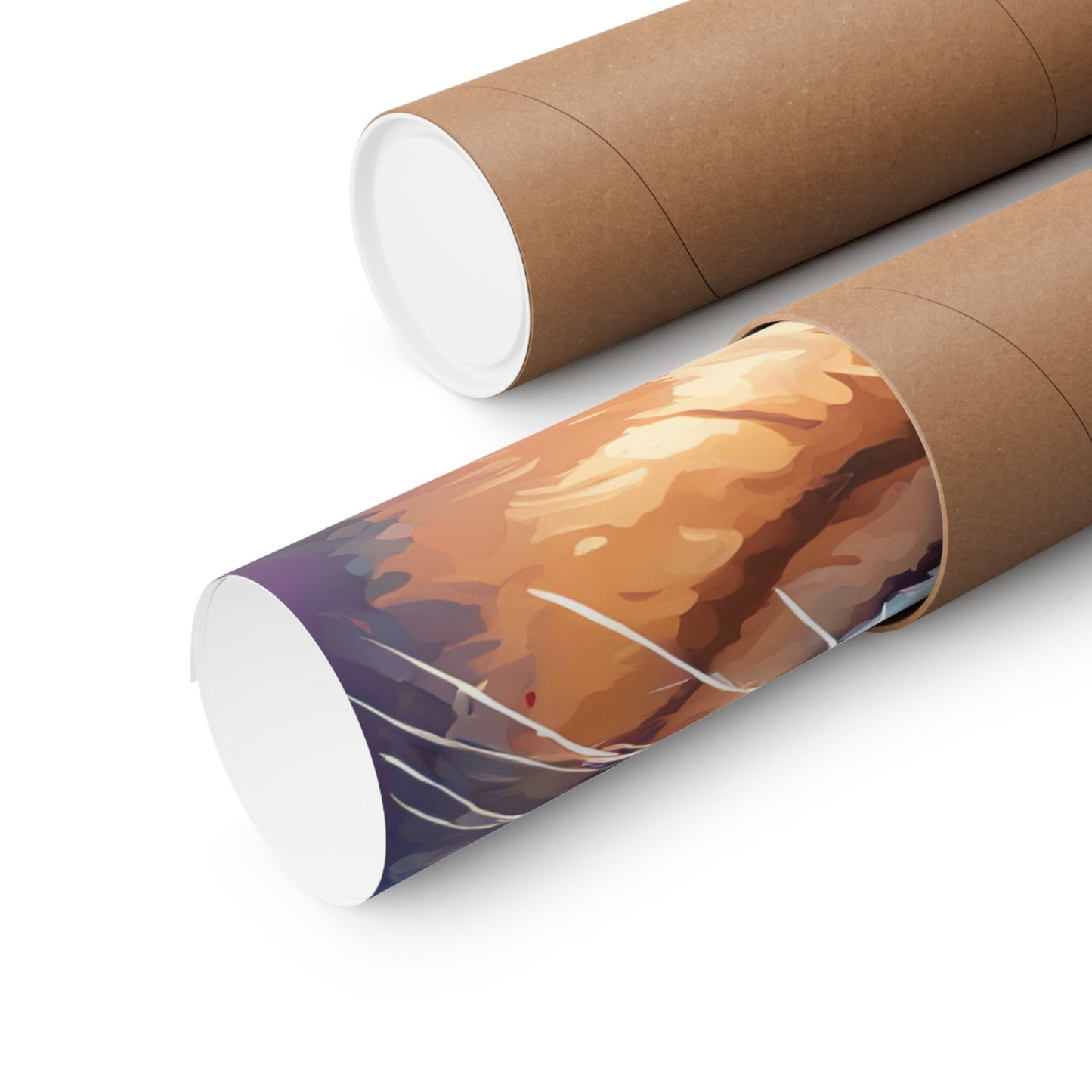 Multicolored Pussycat 2 Matte Vertical Poster