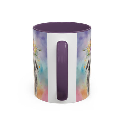 Bearded Collie 03 Accent Coffee Mug - Dog Lover Gift