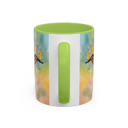 Jack Russell 03 Accent Coffee Mug - Dog Lover Gift