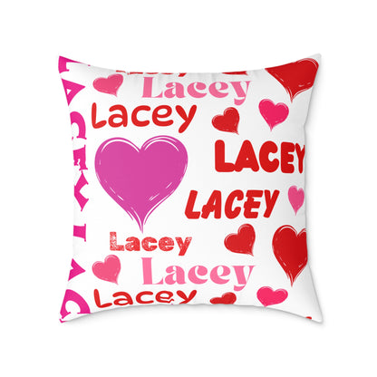 (Personizable) Name Of Your Loved One 02 Poly Pillow