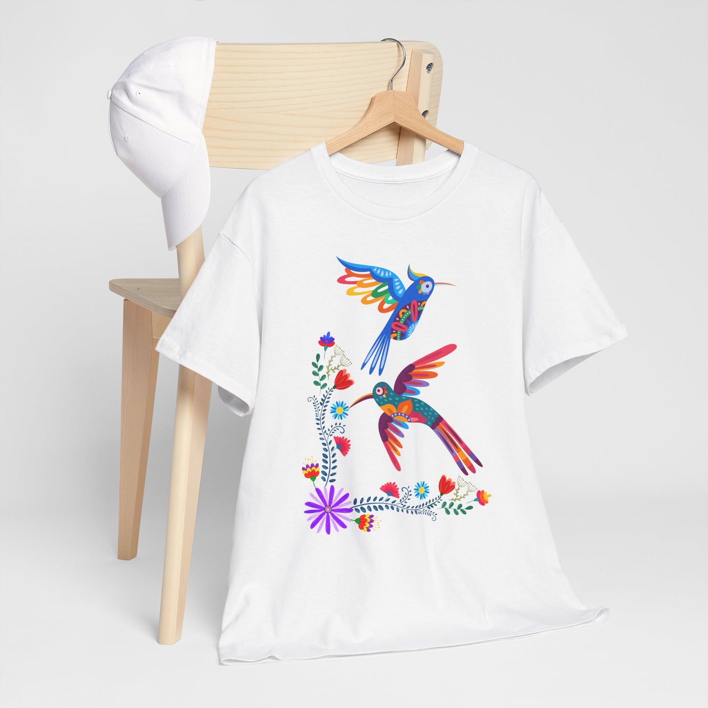 Jazzy birds 03 Unisex Heavy Cotton Tee