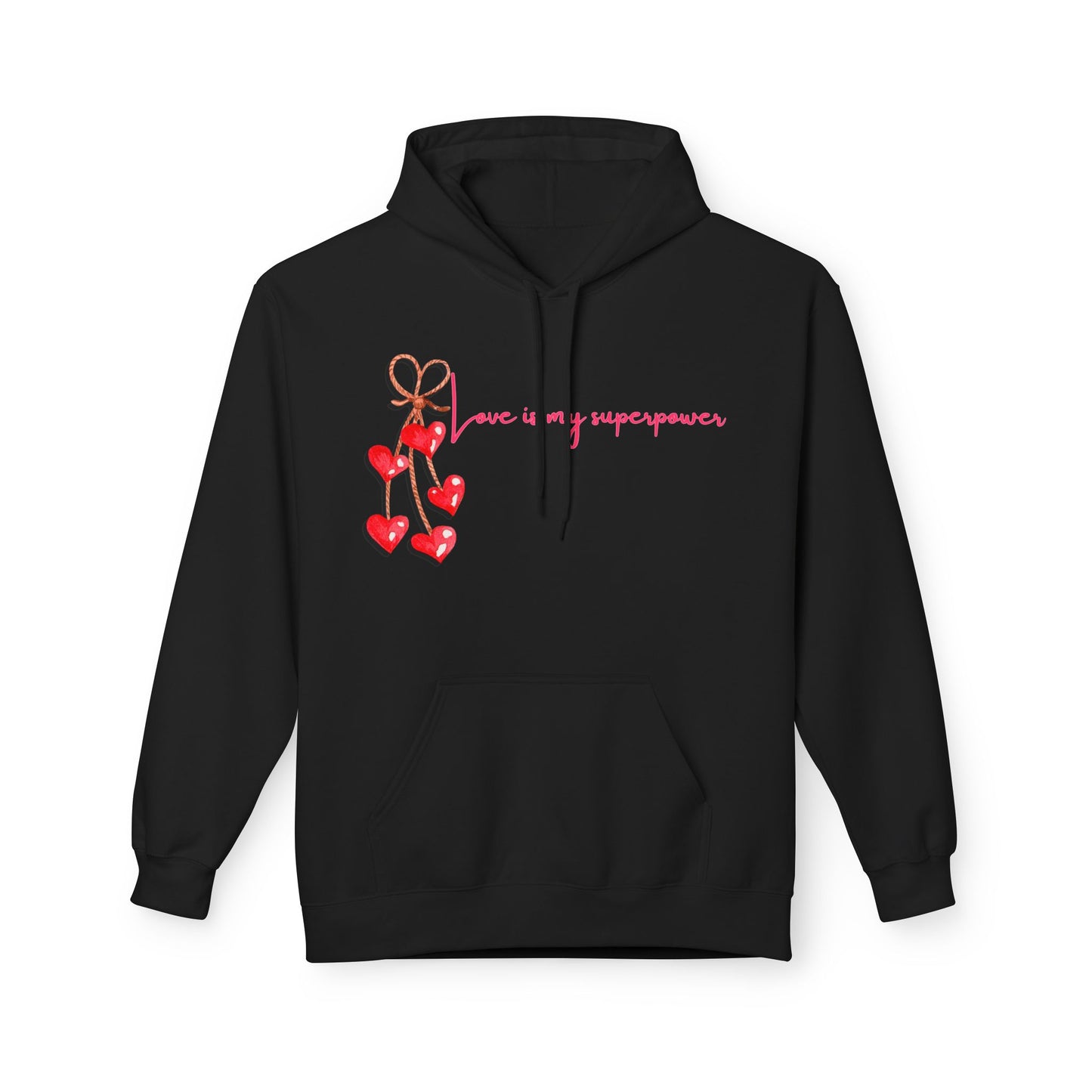 Love Is My Superpower Unisex Valentines Hoodie