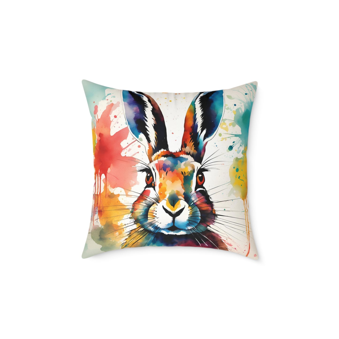 Hare 01 Poly Pillow - Natures Beauty Design