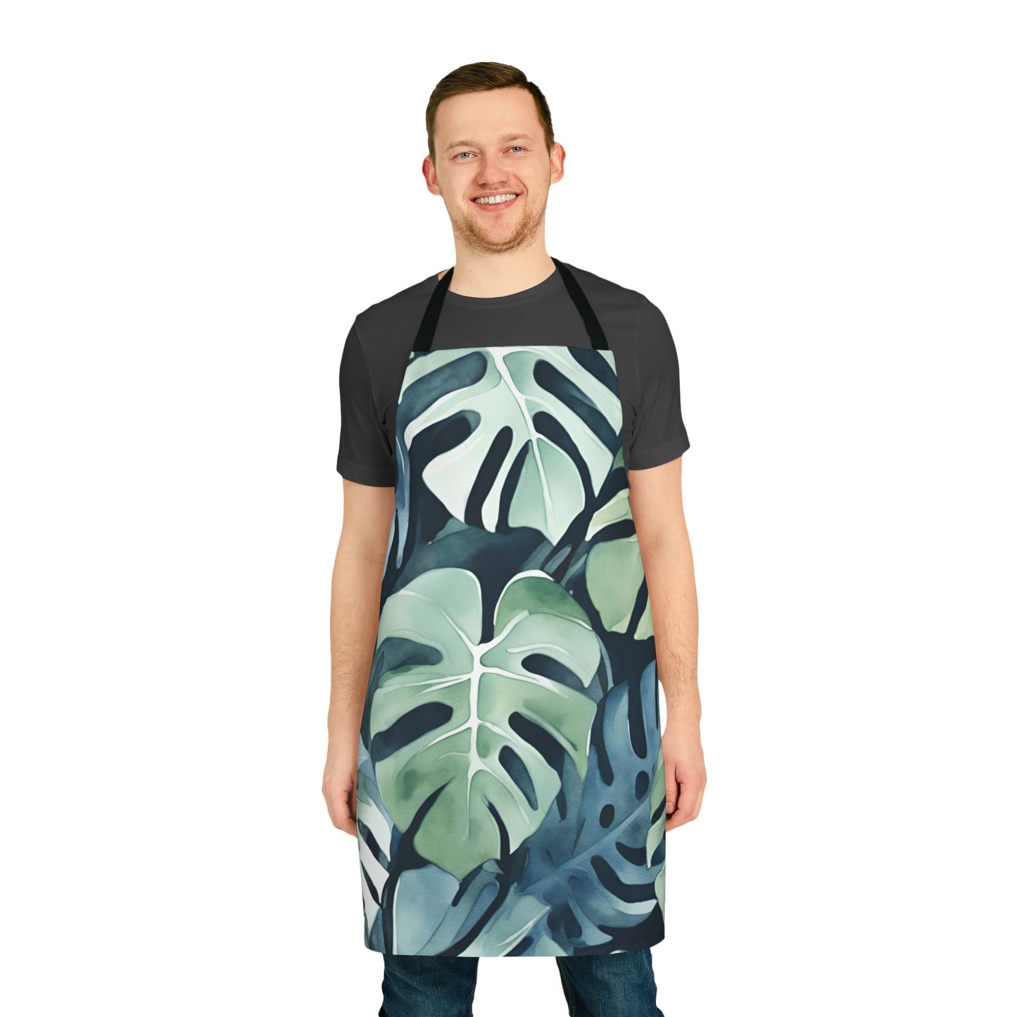 Monstera Adult Apron (AOP)