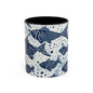 Fish 01 Accent Coffee Mug (11oz)