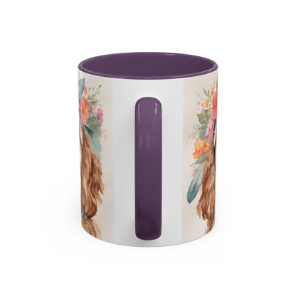 Cocker Spaniel 01 Accent Coffee Mug - Dog Lover Gift