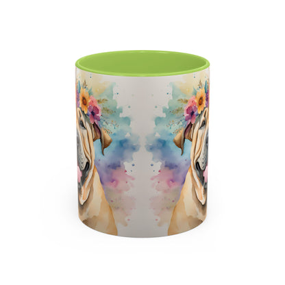 Shar Pei 02 Accent Coffee Mug - Dog Lover Gift