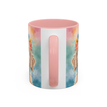 Labradoodle 02 Accent Coffee Mug - Dog Lover Gift
