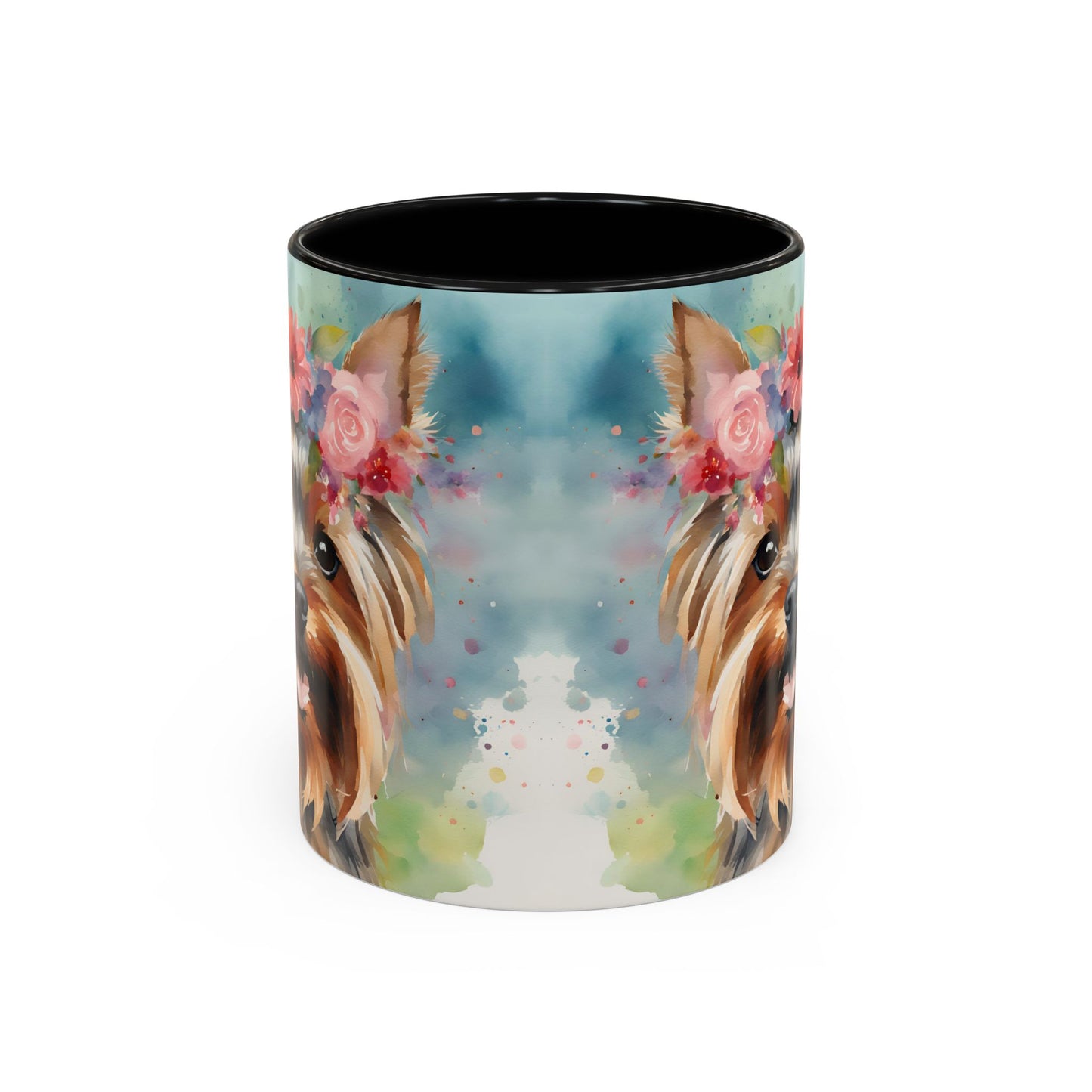 Yorkshire Terrier 04 Accent Coffee Mug - Dog Lover Gift