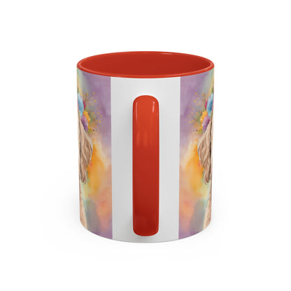 Labradoodle 01 Accent Coffee Mug - Dog Lover Gift
