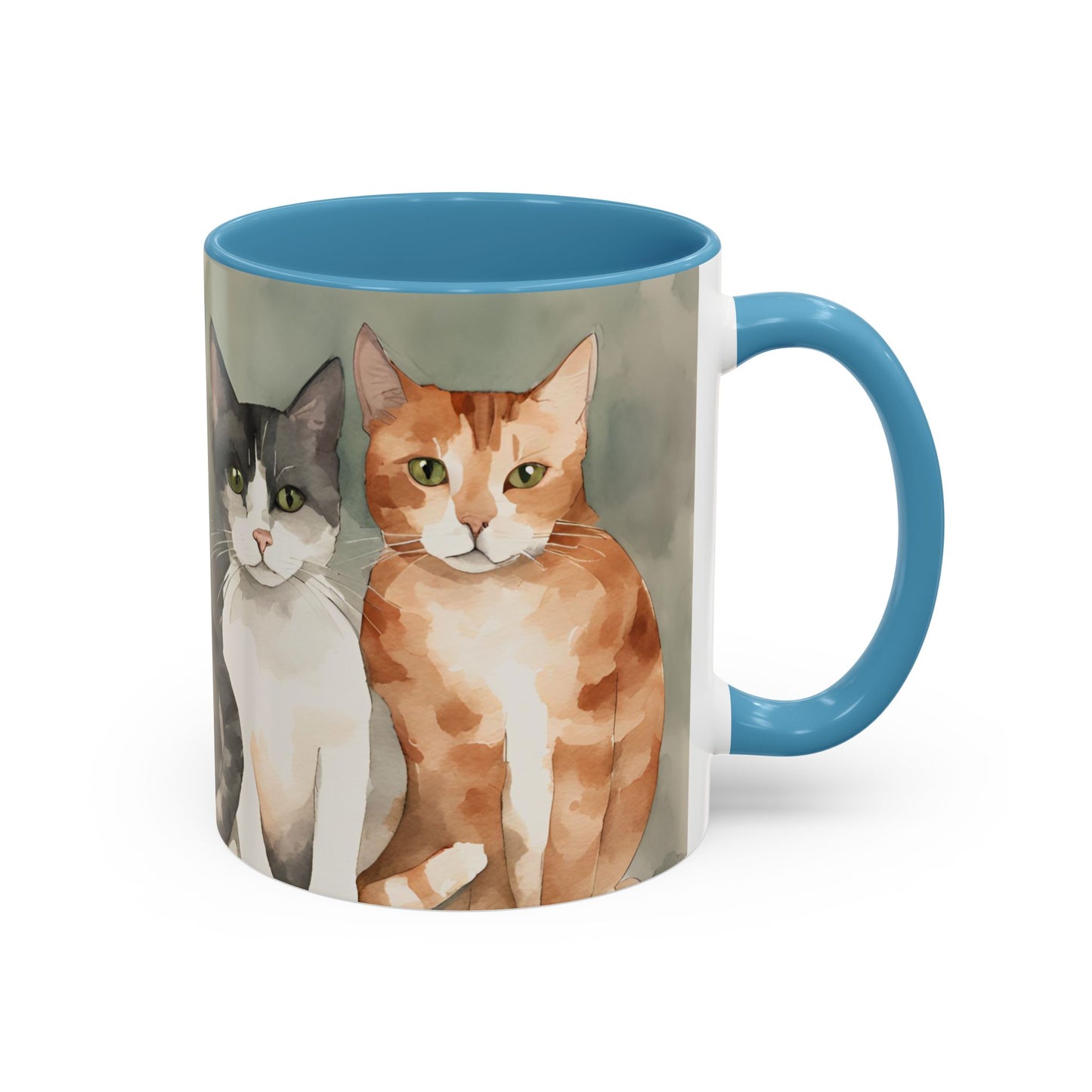 Kitties in a Row 1 Accent Mug 11oz