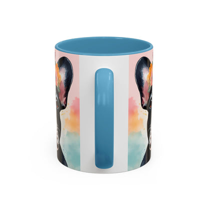 French Bulldog 01 Accent Coffee Mug - Dog Lover Gift