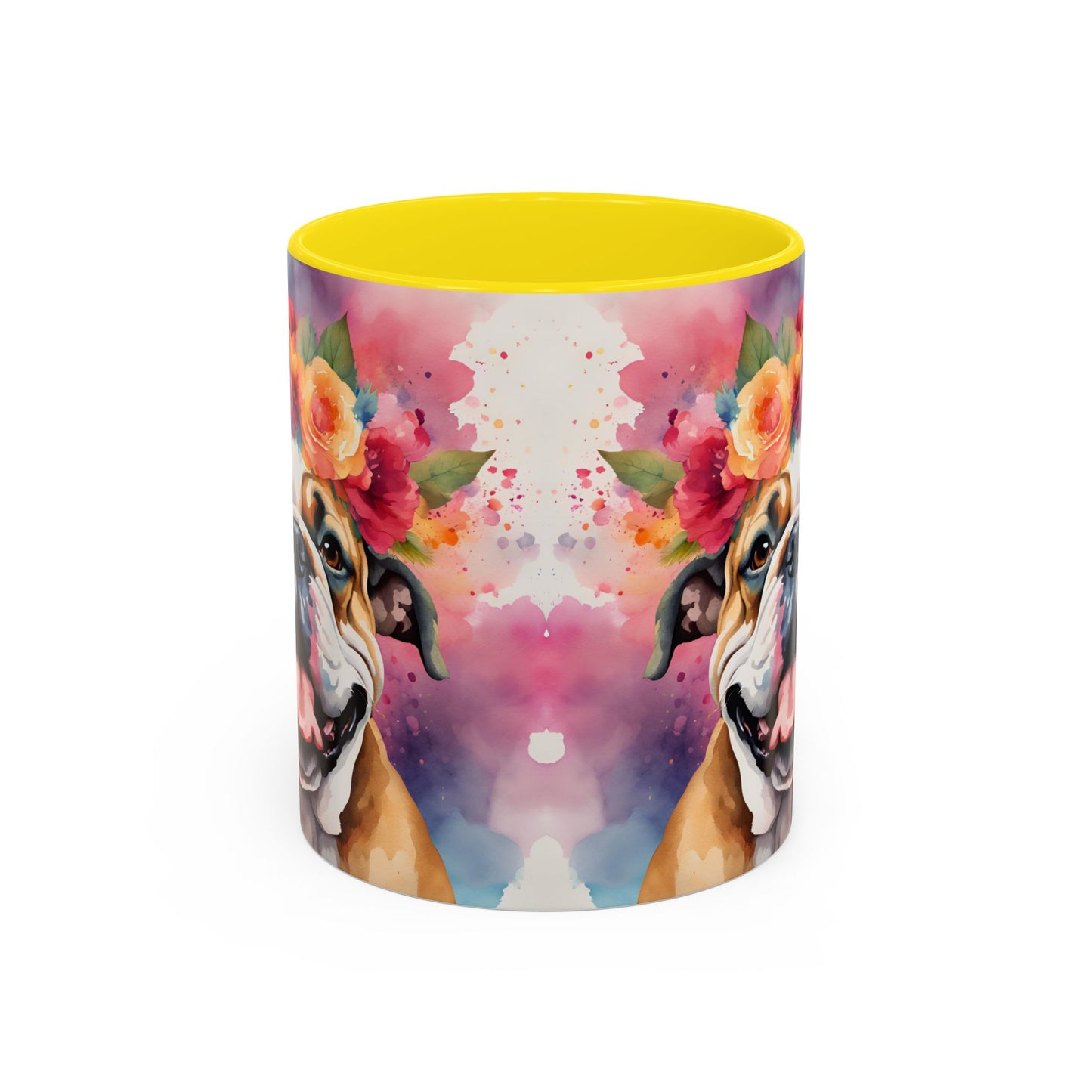 British Bulldog 01 Accent Coffee Mug - Dog Lover Gift