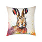 Hare 02 Poly Pillow - Natures Beauty Design