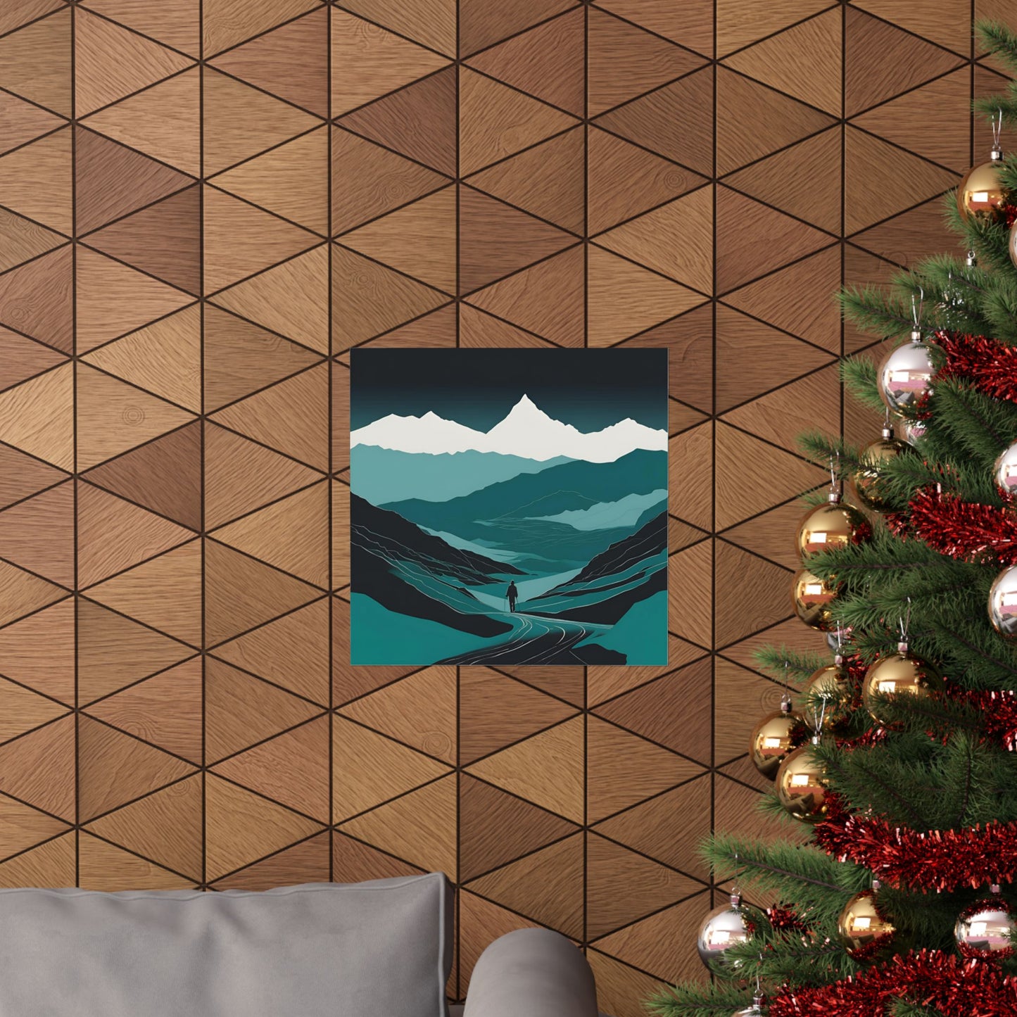 Lone Collection Walker 20 Matte Square Posters
