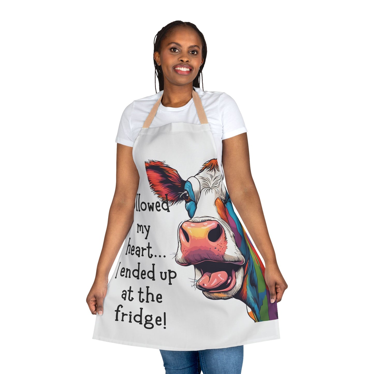 I followed my heart……Adult Apron (AOP)