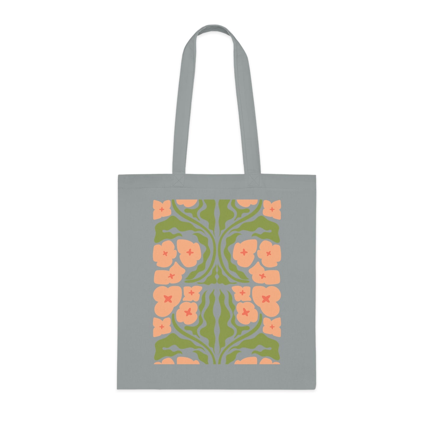 Abstract flowers 03 Cotton Tote