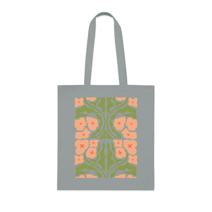 Abstract flowers 03 Cotton Tote