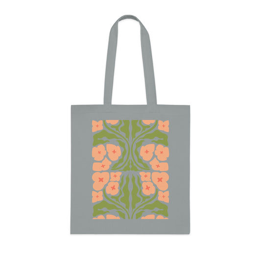 Abstract flowers 03 Cotton Tote