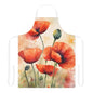 Poppies 02 Apron 5-Color Straps