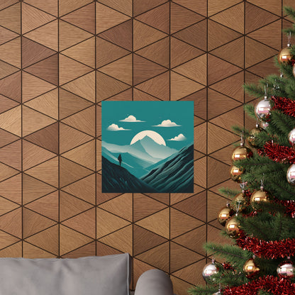 Lone Collection Walker 22 Matte Square Posters