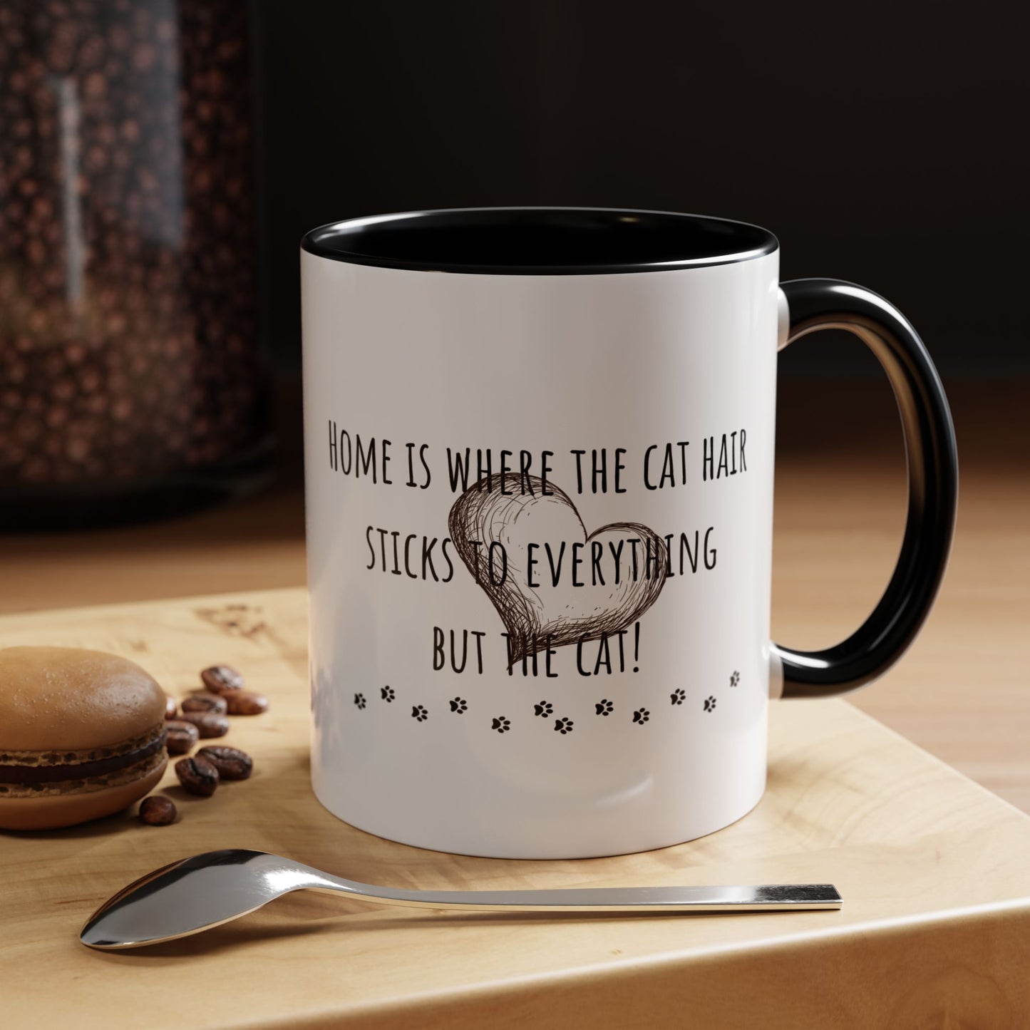 Cat Hair Accent Coffee Mug (11oz)