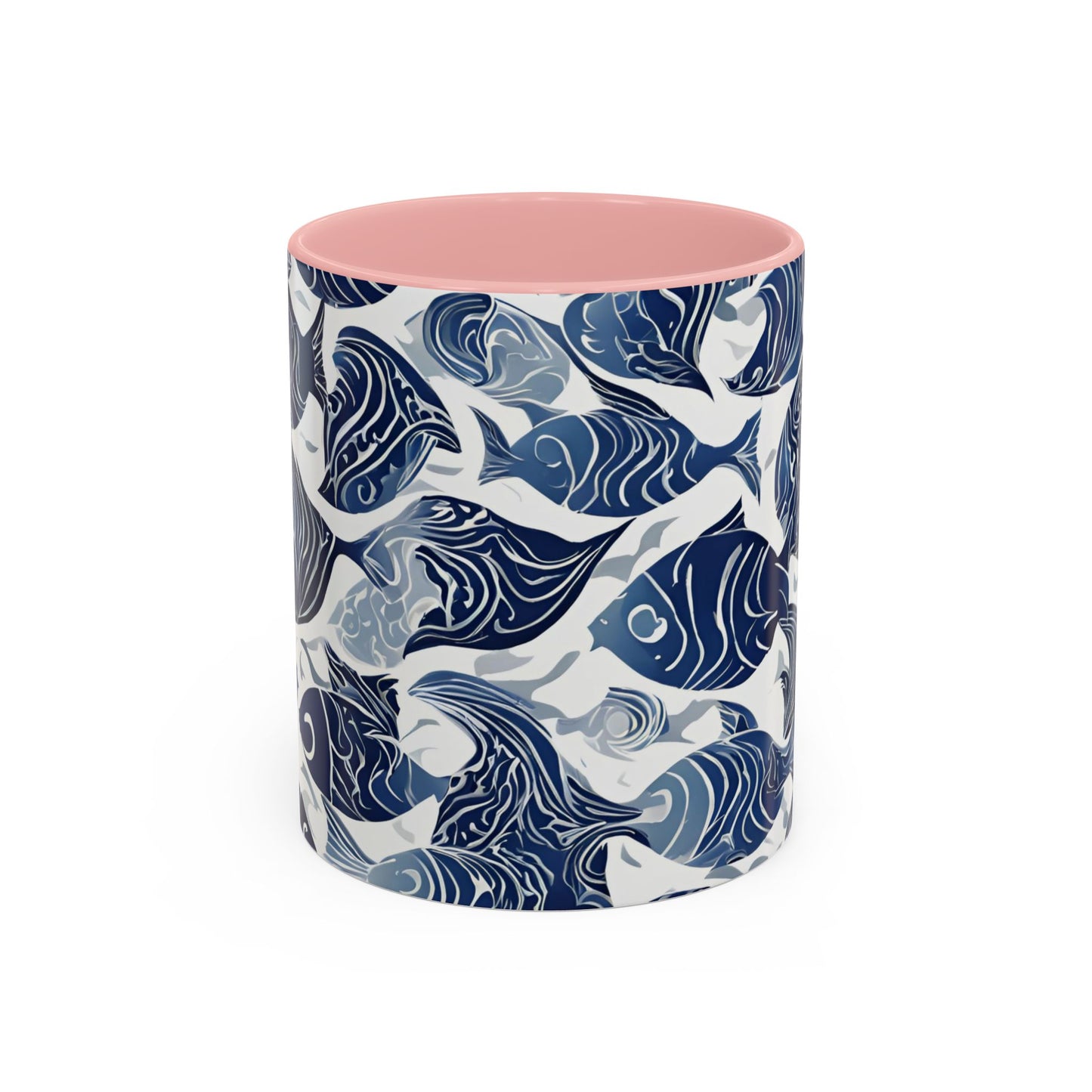 Fish 05 Accent Coffee Mug (11oz)