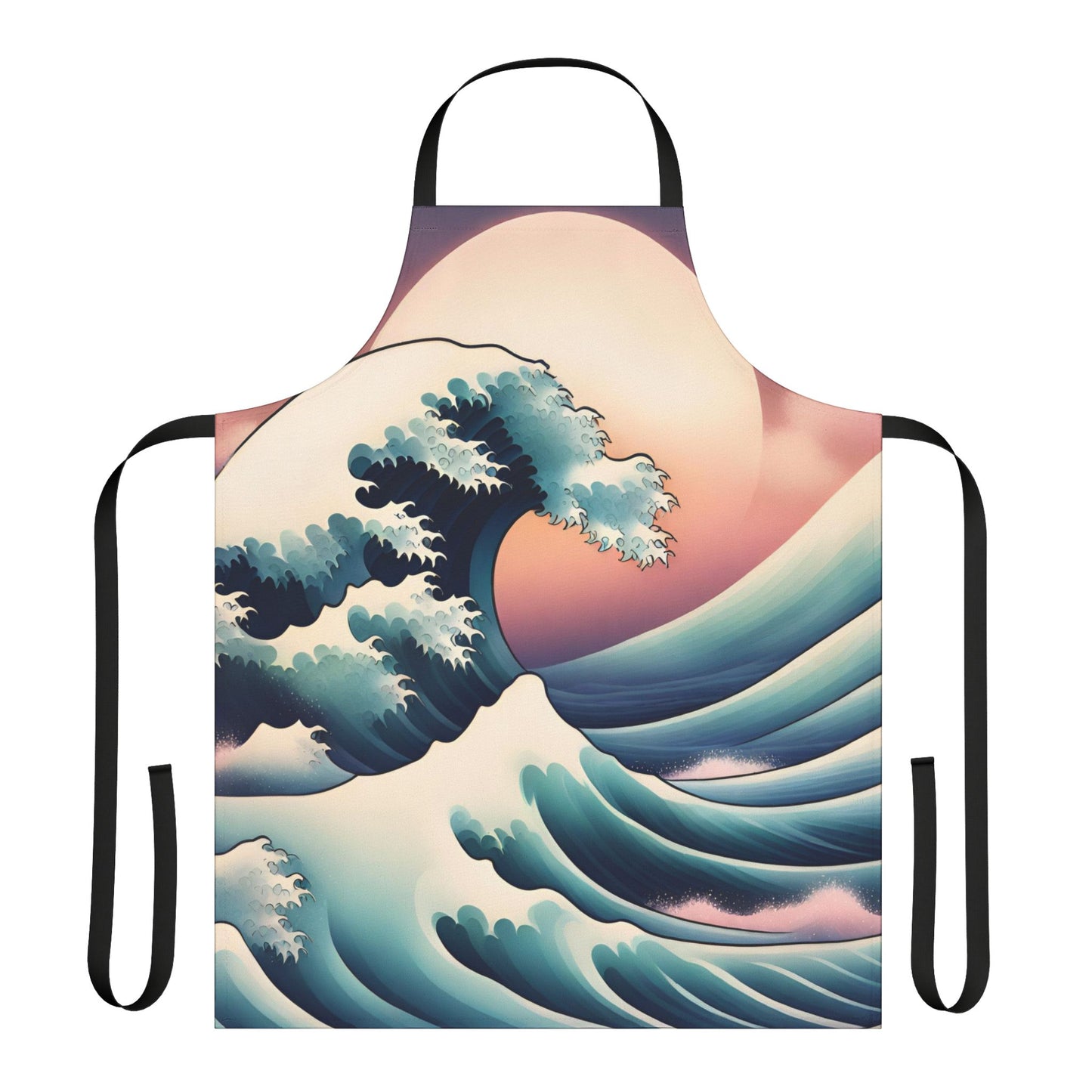Waves 1 Apron, 5 Color Straps (AOP)
