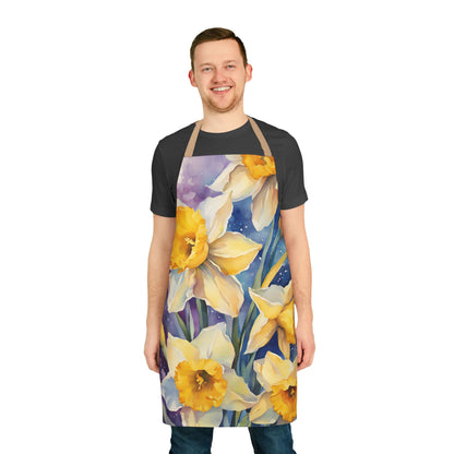 Daffodils 03 Apron 5-Color Straps