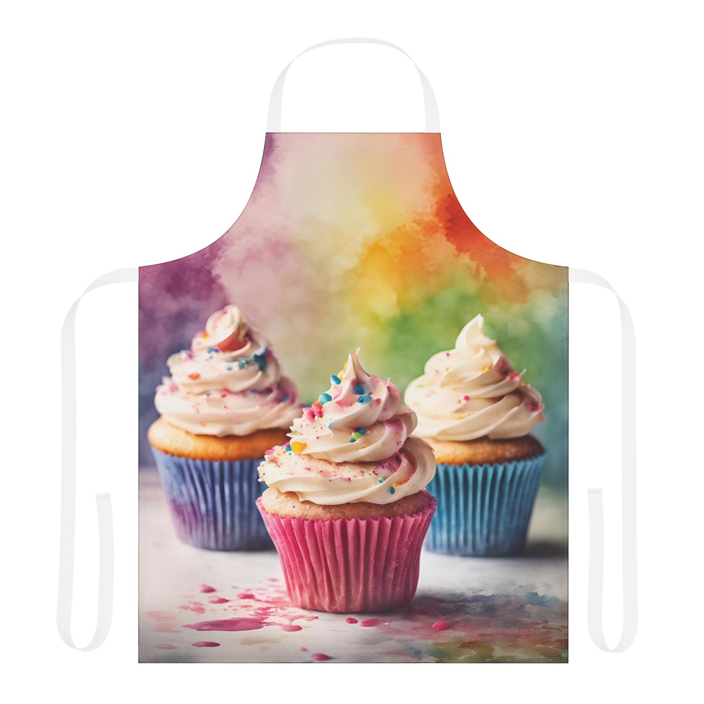 Cupcake 07 Baking Lovers 5-Color Straps Kitchen Wear