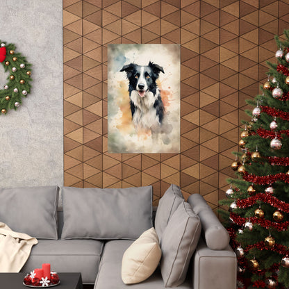 Dogs Sheep Dog 03 Matte Vertical Poster