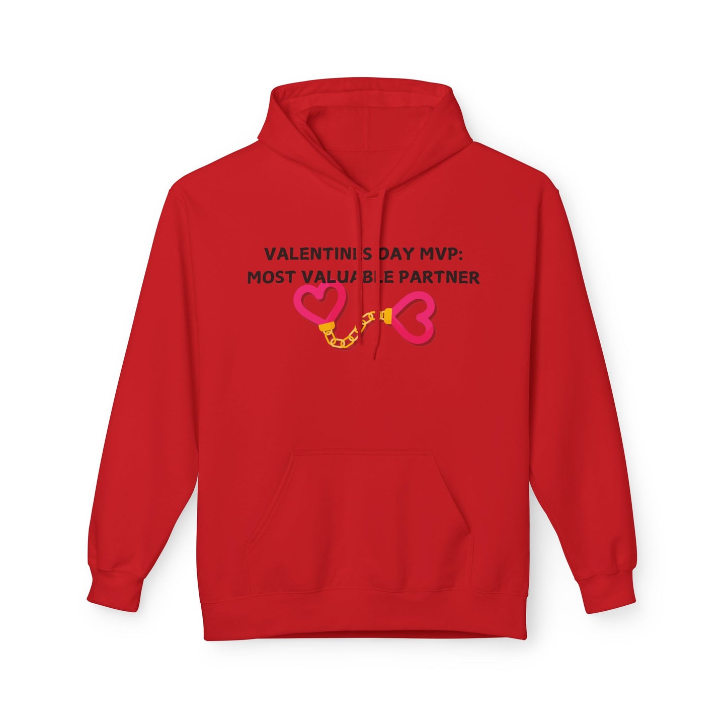 Valentines Day MVP: Most Valuable Partner Mens Valentines Hoodie